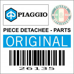 ECROU ( 6x0.75) ORIGINE PIAGGIO COMMUN A LA GAMME -002613-