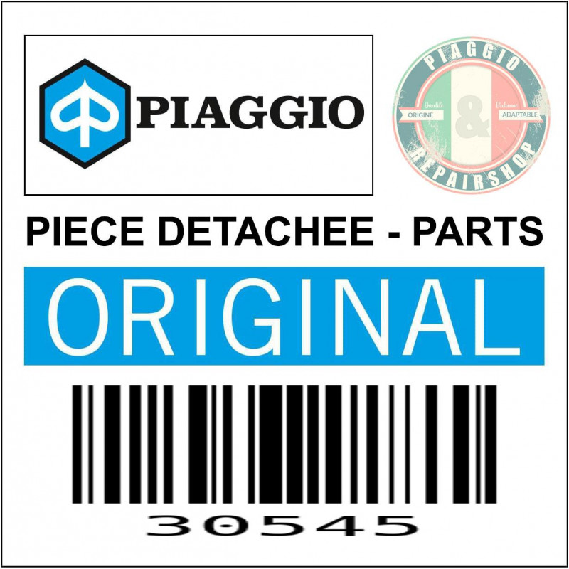 RONDELLE PLATE (4.3x8x0.5) ORIGINE PIAGGIO COMMUN A LA GAMME -003054-