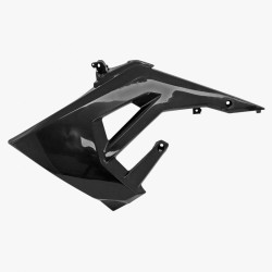 CARENAGE-DEFLECTEUR RESERVOIR GAUCHE ORIGINE PIAGGIO GILERA 50 SMT, RCR 2018 -DERBI 50 SENDA 2018  NOIR  -2B004334000W0N-
