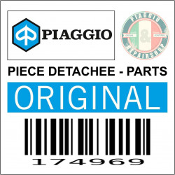 ENTRETOISE FIXATION DURITE DE FREIN AVANT ORIGINE PIAGGIO 125-350-500 X10, 300-350 BEVERLY  -174969-