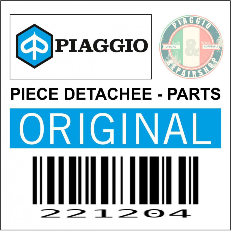 ENGRENAGE DE POMPE A HUILE ORIGINE PIAGGIO TRIPORTEUR APE ESSENCE TM 703 1989 , CAR, 601 -221204-