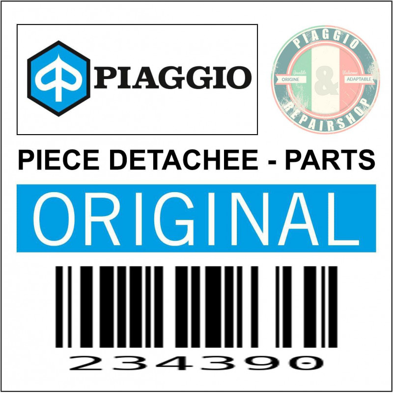 BATTERIE 12V 4Ah YB4L-B ORIGINE PIAGGIO COMMUN A LA GAMME -234390-