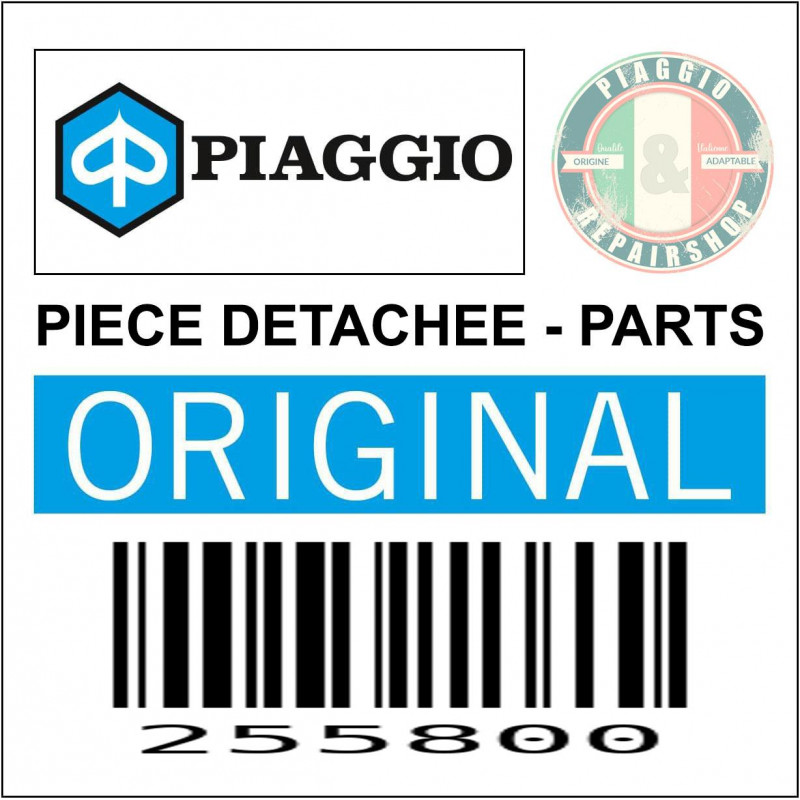 PATTE DE FIXATION DE RESERVOIR ORIGINE PIAGGIO TRIPORTEUR APE 50 2T 1998  -255800-