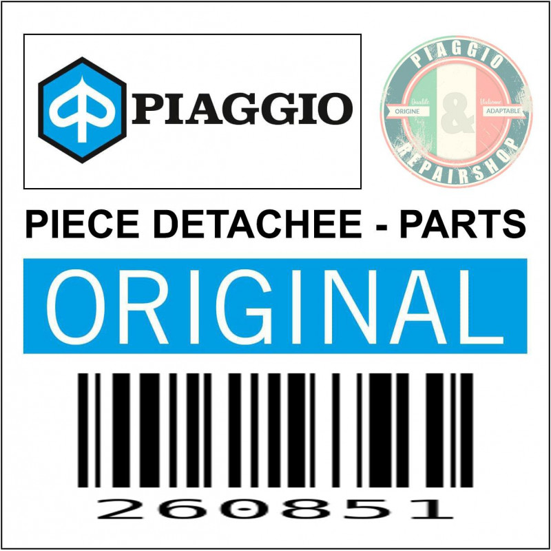 JOINT-LECHE VITRE EXTERIEUR DROIT ORIGINE PIAGGIO PORTER 1992 2020  -2608516-