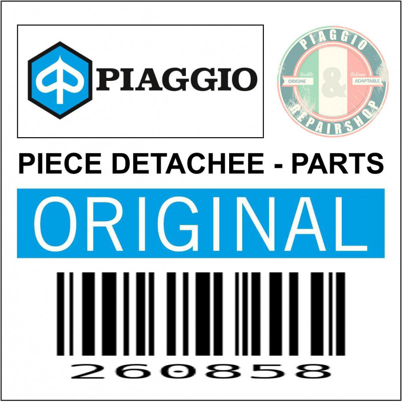 JOINT-LECHE VITRE EXTERIEUR GAUCHE ORIGINE PIAGGIO PORTER 1992 2020 -2608586-
