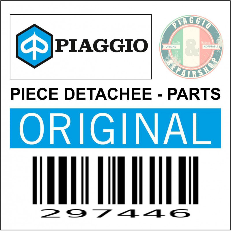TAMPON DE SELLE ORIGINE PIAGGIO COMMUN A LA GAMME -297446-