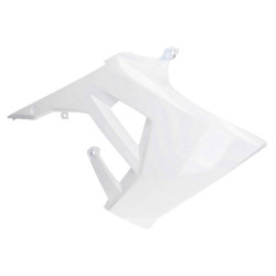 CARENAGE-DEFLECTEUR RESERVOIR DROIT ORIGINE PIAGGIO GILERA 50 SMT, RCR 2018 -DERBI 50 SENDA 2018  BLANCHE  -2B004333000W0B-