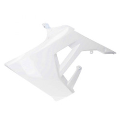 CARENAGE-DEFLECTEUR RESERVOIR GAUCHE ORIGINE PIAGGIO GILERA 50 SMT, RCR 2018 -DERBI 50 SENDA 2018  BLANCHE  -2B004334000W0B-