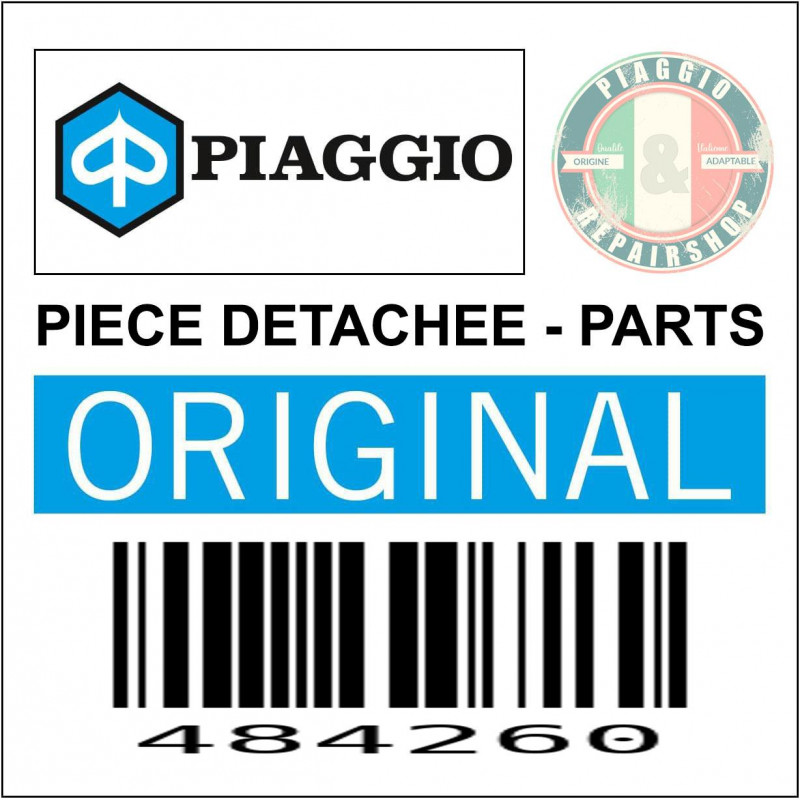 TUYAU BY PASS CULASSE -CARBU ORIGINE PIAGGIO 50 NRG 2005  -484260-