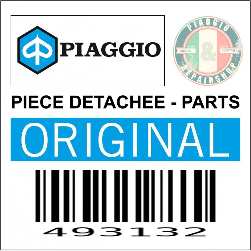 JOINT DE TUYAU DE REFOULEMENT ORIGINE PIAGGIO PORTER DIESEL 1998 2005 -493132-
