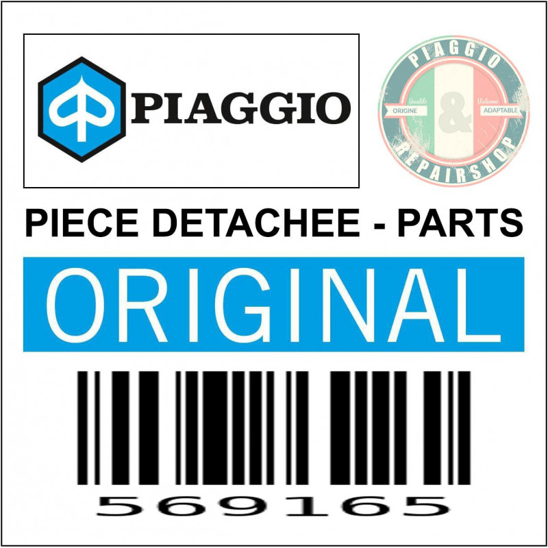 ECROU ESSUIE GLACE ORIGINE PIAGGIO TRIPORTEUR APE CALESSINO 2007 , CLASSIC 2006 2017 -569165-