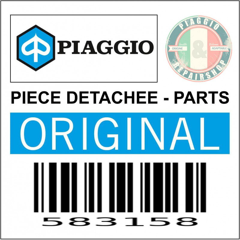 BATTERIE 12V 12Ah YUASA YTX12-BS ORIGINE PIAGGIO COMMUN A LA GAMME -583158-