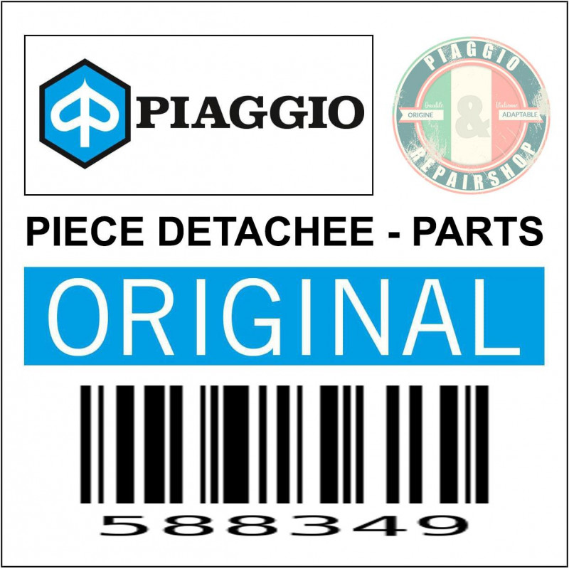 CYLINDRE DE FREIN ARRIERE GAUCHE ORIGINE PIAGGIO PORTER MAXXI  -588349-