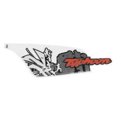DECO-LOGO ORIGINE PIAGGIO 50 TYPHOON 2018  VEHICULES BLANC 544 OU JAUNE 979-A  -2H002553000A2-
