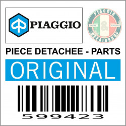 COUVERCLE DE MOYEU DE ROUE AVANT ORIGINE PIAGGIO 125-250 X-EVO, X8, X7  -599423-