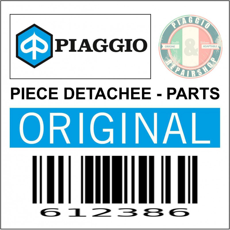 ELASTIQUE FIXATION CHARGEUR ORIGINE PIAGGIO PORTER ELECTRIC 2009  -612386-