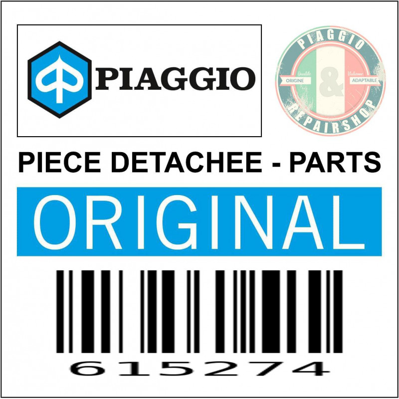 CACHE-MOULURE PROJECTEUR GAUCHE ORIGINE PIAGGIO CARGO -615274-