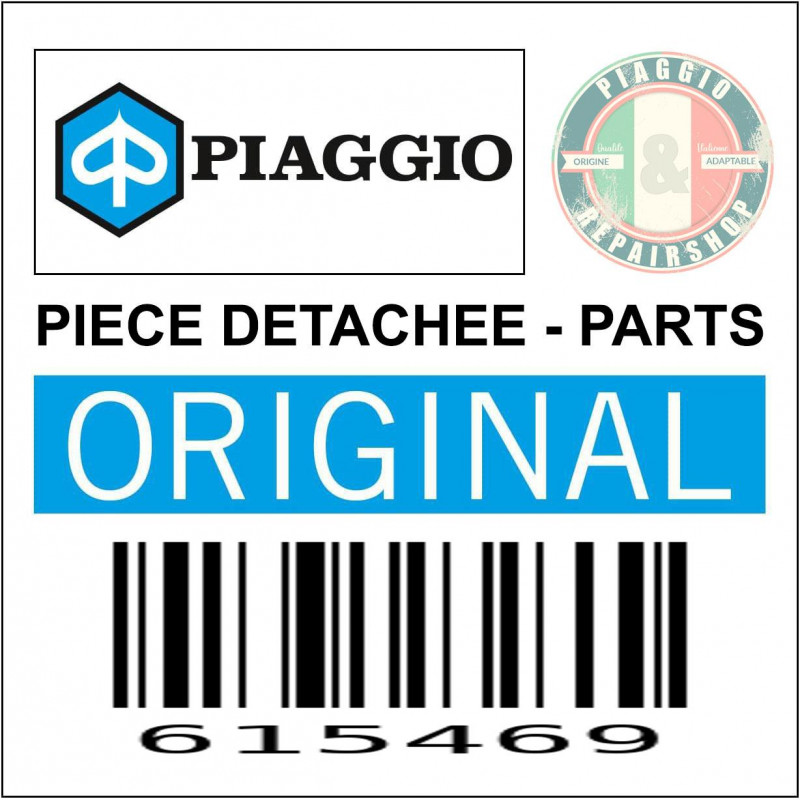 BOUTON-INTERRUPTEUR-CONTACTEUR DE BENNE (4 FICHES) ORIGINE PIAGGIO PORTER DIESEL 1998 2005, MAXI 1998 2009  -615469-