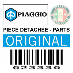 COUVERCLE-CACHE SELLE CHROME ORIGINE PIAGGIO 125-300 GTS 2009 2018 -623336-