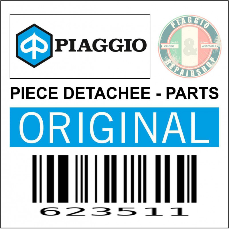 COUVERCLE DE BATTERIE ORIGINE PIAGGIO 50 FLY 2T 2010 2011  -623511-