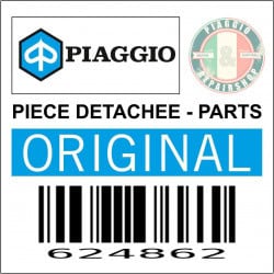 CACHE-COUVERCLE DE BATTERIE ORIGINE PIAGGIO 400-500 MP3  -624862-