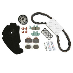 KIT ENTRETIEN MAXISCOOTER ORIGINE PIAGGIO 500 MP3 ABS 2014 2017 (AVEC GUIDES VARIATEUR)  -1R000375-