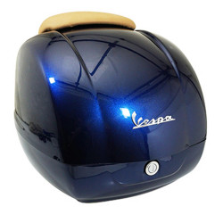 TOP-CASE 36L ORIGINE PIAGGIO 125-300 VESPA GTS 2019  BLEU 289-A  -CM273356-