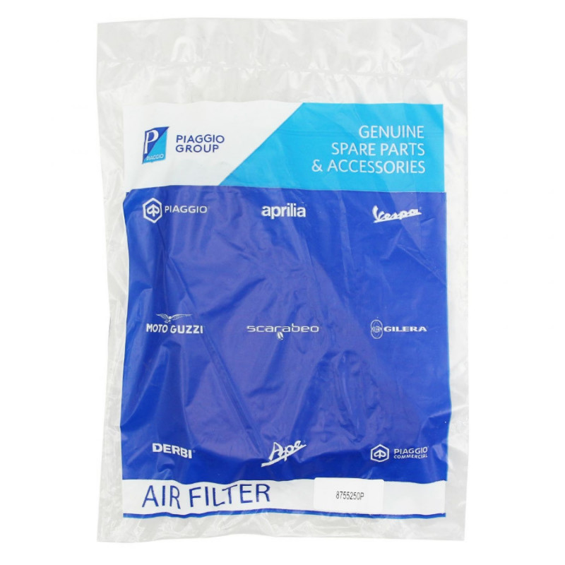 FILTRE A AIR (PREMIUM) ORIGINE PIAGGIO 50-125 LIBERTY 4T 1998 2005  -8755250P-