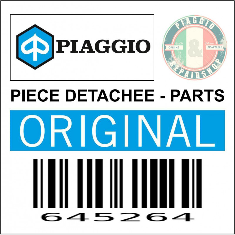 CABLE-COMMANDE-TRANSMISSION FREIN A MAIN (DU LEVIER AU REPARTITEUR) ORIGINE PIAGGIO PORTER  -645264-