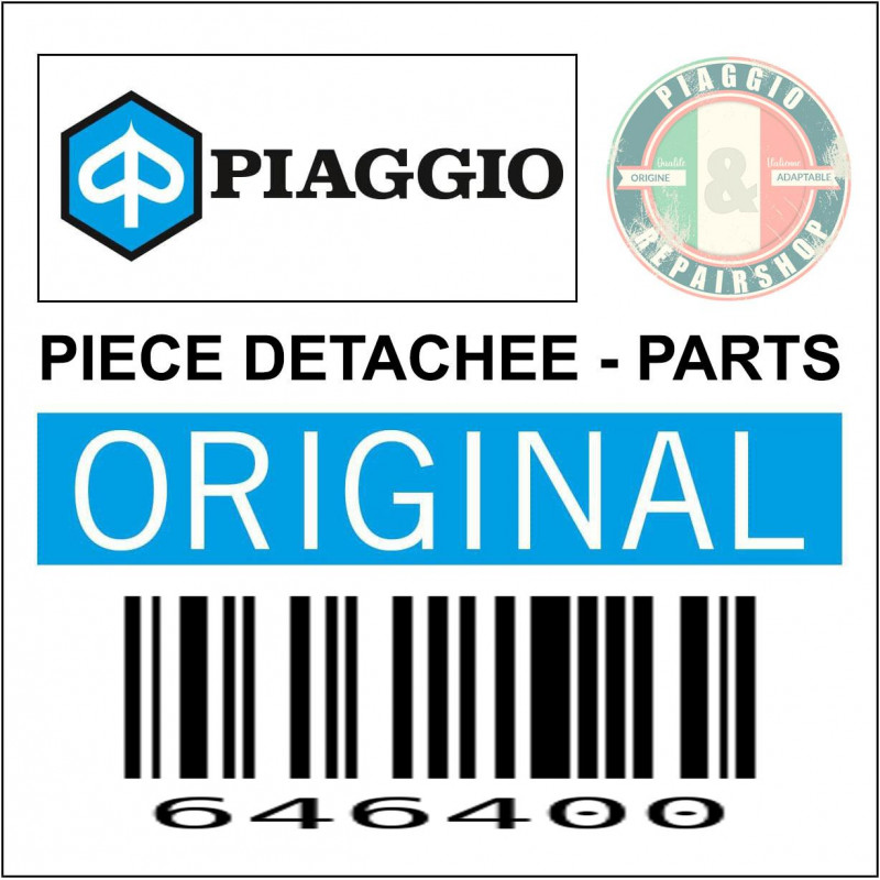 COIFFE DE TRANSMISSION ARRIERE ORIGINE PIAGGIO CARGO -646400-