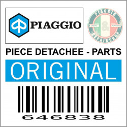 SUPPORT FIXATION AMORTISSEUR ARRIERE DROIT OU GAUCHE ORIGINE PIAGGIO 125-300-400-500 MP3, 400 X-EVO, X8-GILERA 500 FUOCO 