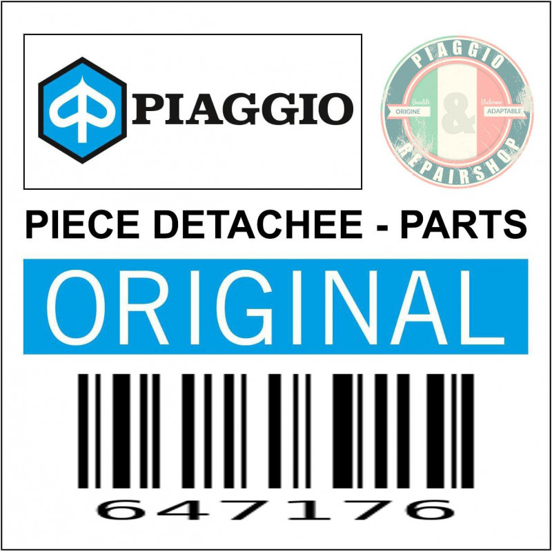 PLAQUETTE FREIN AVANT ORIGINE PIAGGIO 125 VESPA PX 1998  (PAIRE)  -647176-