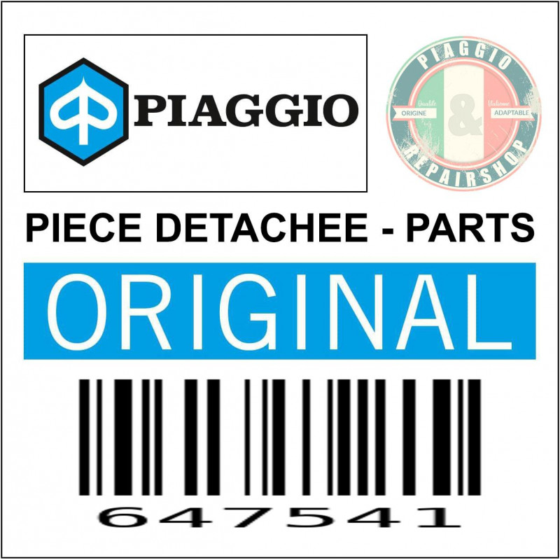 SUPPORT SILENTBLOC COMPLET DE BRAS OSCILLANT ORIGINE PIAGGIO 125 X8 STREET 2006 2007  -647541-