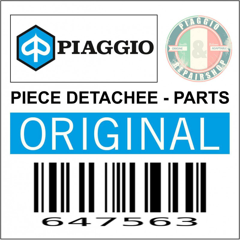 BEQUILLE CENTRALE ORIGINE PIAGGIO 125 LIBERTY DELIVERY 2008 2009 -647563-
