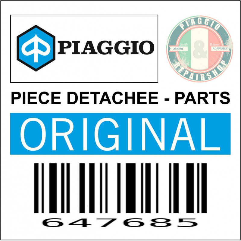PROTECTION DE FOURCHE (WUXI TOP) ORIGINE PIAGGIO 50 ZIP 2018  -647685-