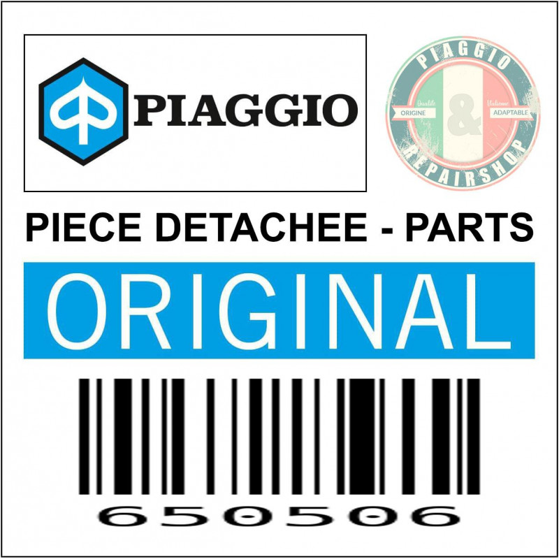 ENTRETOISE EXTERIEUR  DE BEQUILLE CENTRALE ORIGINE PIAGGIO GILERA 800 GP-APRILIA 850 SRV  -650506-