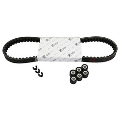 KIT TRANSMISSION (COURROIE, GALETS, GUIDES) ORIGINE PIAGGIO 50 LIBERTY 4T 1998 2013-GILERA 50 DNA 1998 2005-APRILIA 50