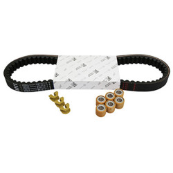KIT TRANSMISSION (COURROIE, GALETS, GUIDES) ORIGINE PIAGGIO 125 X8, X9, X7, VESPA GTS, X-EVO, MP3, HEXAGON GTX-GILERA 125