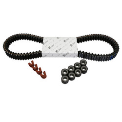 KIT TRANSMISSION (COURROIE, GALETS, GUIDES) ORIGINE PIAGGIO 500 MP3 BUSINESS-SPORT 2014 2020  -1R000438-