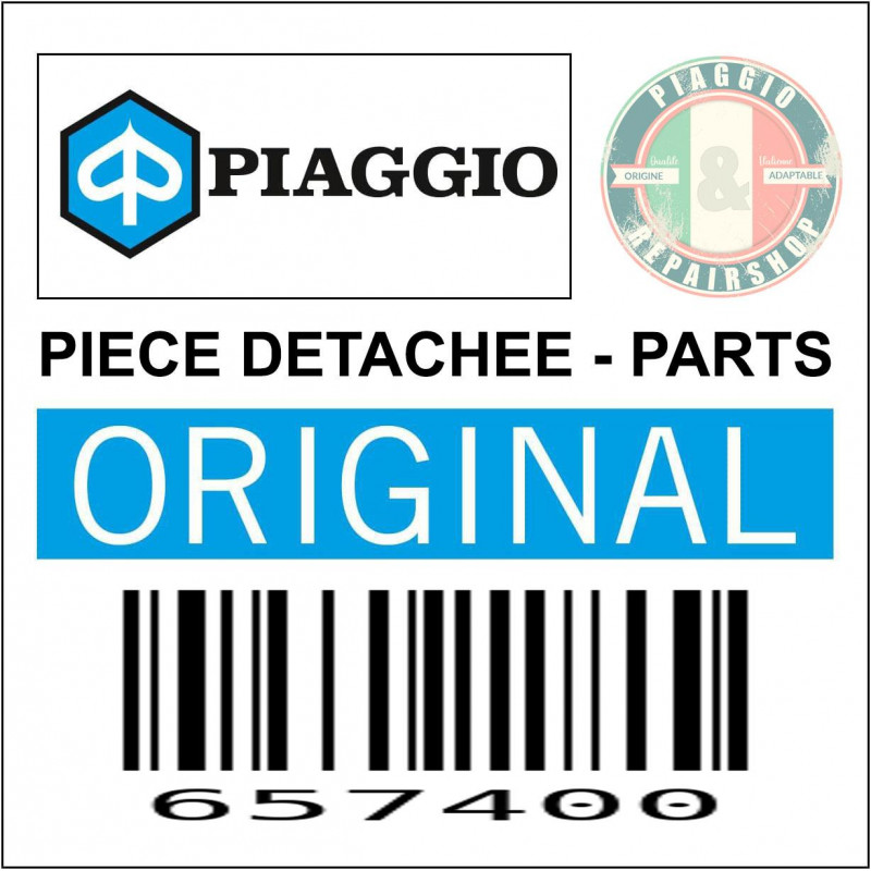 GRILLE DE REPOSE PIEDS DROIT ORIGINE PIAGGIO 125-300 YOURBAN  -657400-