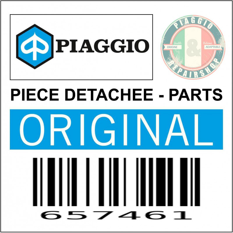 657461 - TABLIER AVANT ORIGINE PIAGGIO 50 TYPHOON 2010  BRUT A PEINDRE