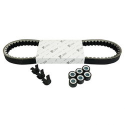 KIT TRANSMISSION (COURROIE, GALETS, GUIDES) ORIGINE PIAGGIO 125 LIBERTY IGET 2016 2020, VESPA PRIMAVERA IGET 2016 2020 
