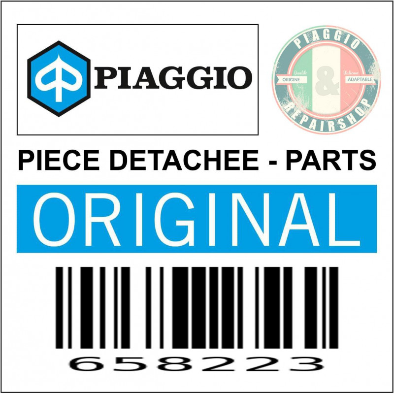 VITRE AVANT GAUCHE ORIGINE PIAGGIO APE 50 2T 1998 2018 -658223-