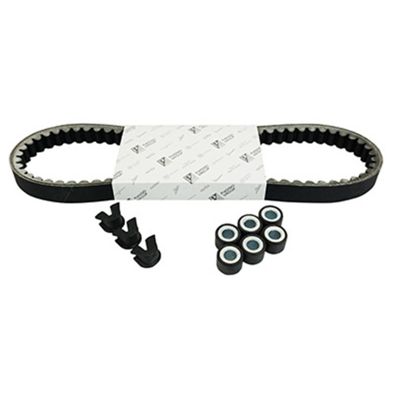 KIT TRANSMISSION (COURROIE, GALETS, GUIDES) ORIGINE PIAGGIO 125 LIBERTY IGET 2016 2020, VESPA PRIMAVERA IGET 2016 2020 