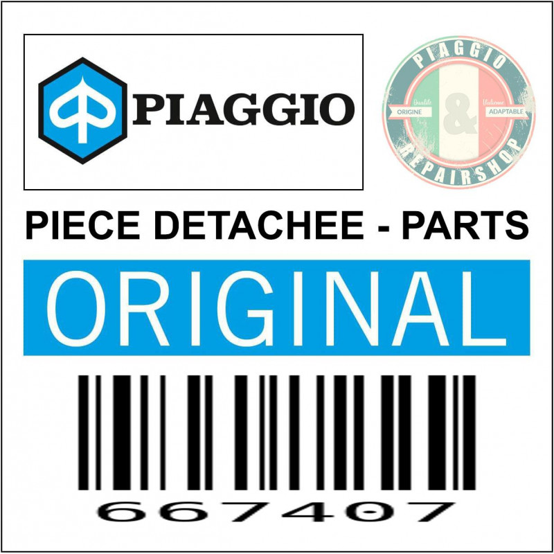 AMORTISSEUR ARRIERE ORIGINE PIAGGIO 125 FLY 2012 2015 -667407-