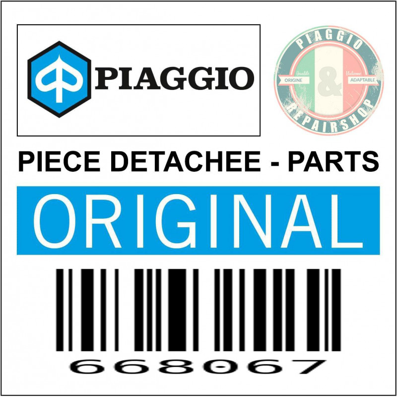 AMORTISSEUR ARRIERE ORIGINE PIAGGIO 50 VESPA-S  -668067-