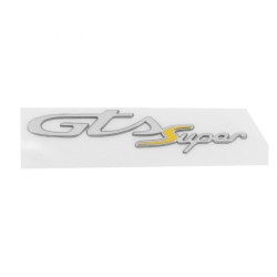 DECO-LOGO "GTS SUPER" ORIGINE PIAGGIO VESPA 125-300 GTS  -2H003199000A2-