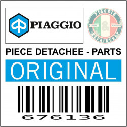 TABLIER INFERIEUR AVANT ORIGINE PIAGGIO 500 X10  BRUT A PEINDRE  -  676136-
