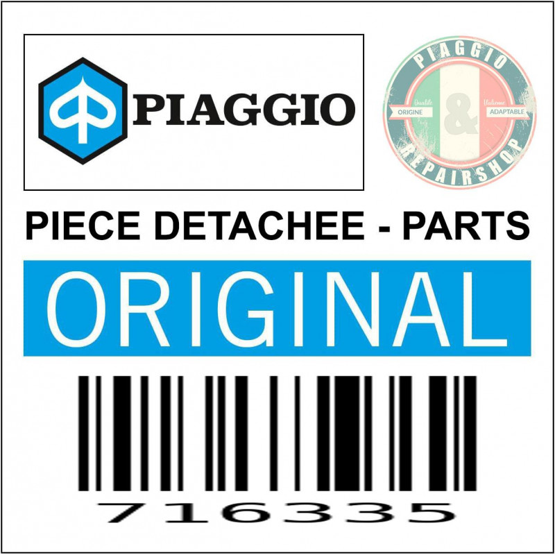 AMPOULE-LAMPE 12V5W NAVETTE ORIGINE PIAGGIO COMMUN A LA GAMME  -071633-