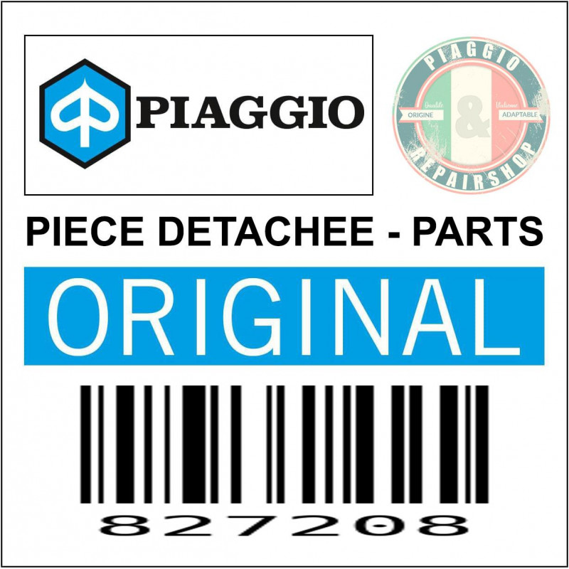 TUBE AIR SECONDAIRE ORIGINE PIAGGIO 50 2T FLY, LIBERTY, TYPHOON, ZIP, PRIMAVERA -827208-